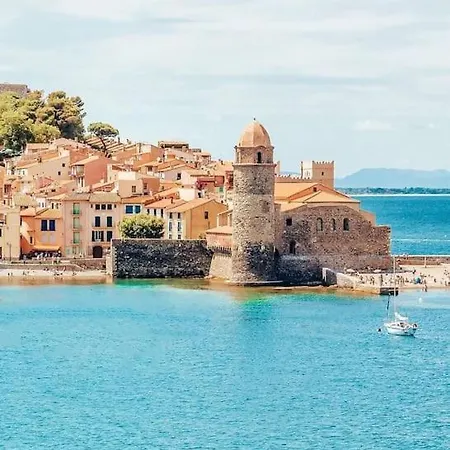 Charmant T3 En Bord De Mer Collioure Exterior photo